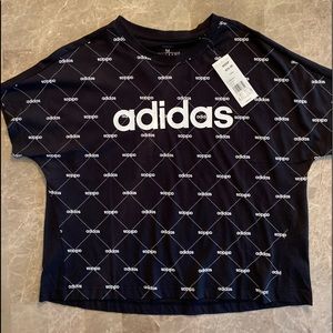 Women’s Cropped Adidas Tee